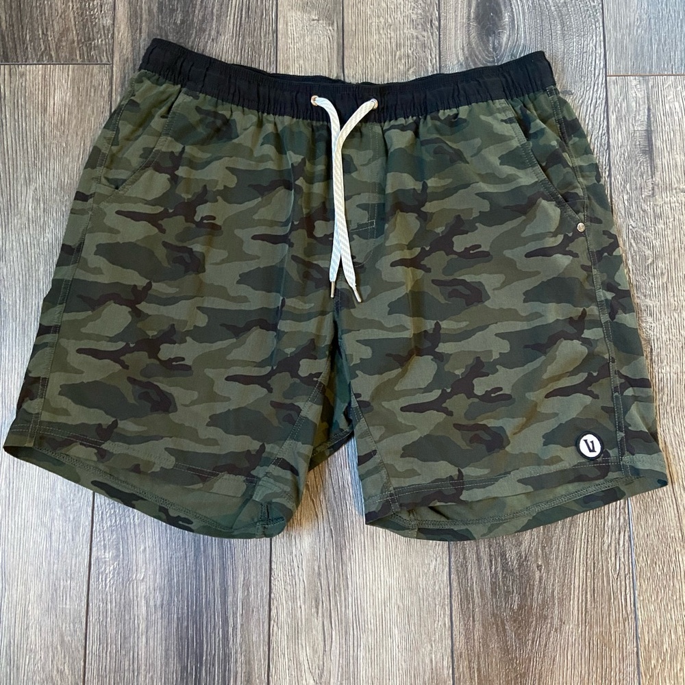 Camouflage Vuori Shorts